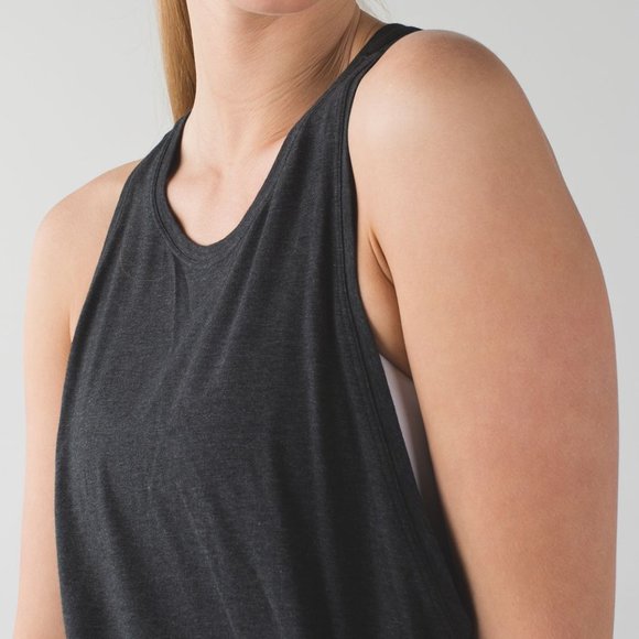 LULULEMON grey tie & go tank - Picture 3 of 8